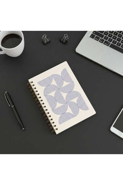 lin notebook A5 15x21 Cm Spiralli Kalın Kapak Çizgisiz, Tarihsiz, Not, Okul, ...