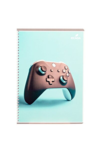 Ecada Notebook A4, Lined Format, 80 Sheets, Multicolor, Polychrome, Spiral, Weight 60g/m², 12 pcs/set