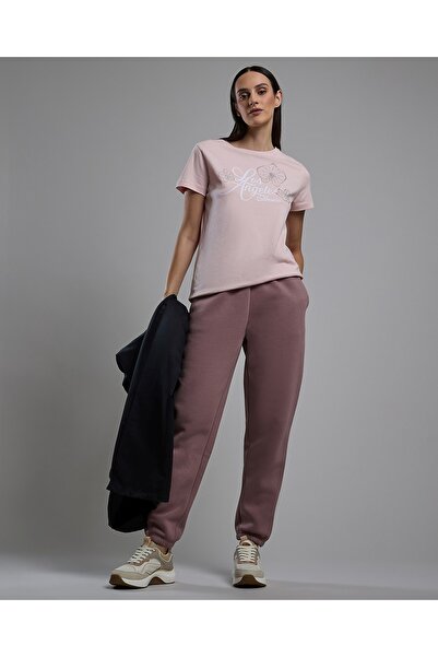 R&B بنطال رياضي سادة مع خصر برباط