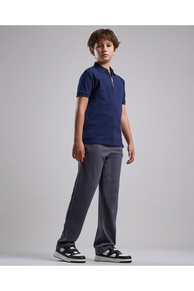 R&B Solid Sweatpants with Drawstring Waist