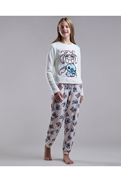 R&B Ivory Girl Stitch Print Pyjama Set