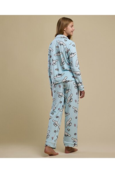 R&B Printed Long Sleeves Pyjama Set