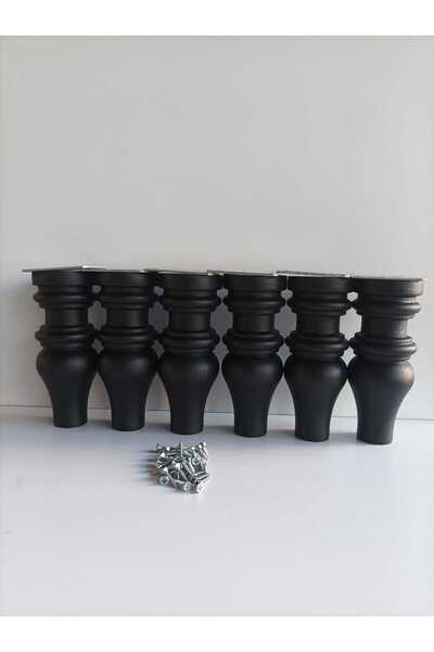 Dijital Bazar 15 CM MELEK 6 LI SİYAH