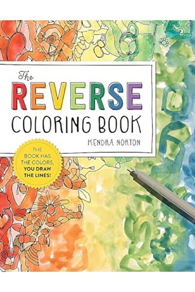 Hachette Reverse Coloring Book R