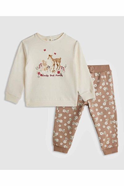 R&B Ivory Girl Printed Clothing Set