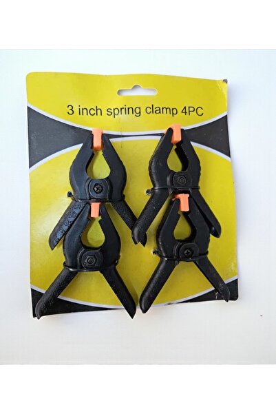 lstri 4Adet 3 inç Cep Telefonu Ekran Tutucu Kıskaç Klips Mandal Yaylı Işkence Plastik Kelepçe 76 Mm