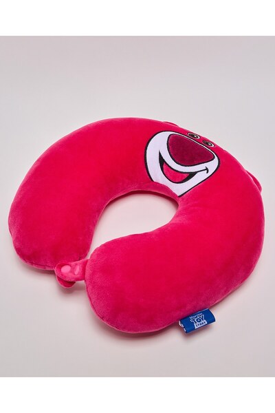 R&B Fuchsia Women's Embroidered Neck Pillow