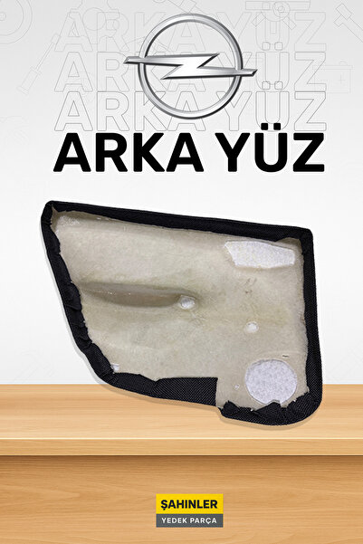 Şahinler Otomotiv Opel Vectra B Kasa Kapı Döşemesi 4’lü Set 1996–2001 Fiber Ön & Arka