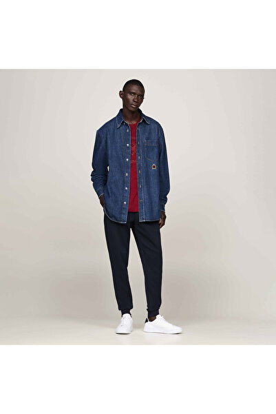 Tommy Hilfiger Erkek Mavi Eşofman Altı