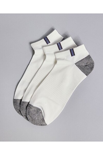 R&B جوارب الكاحل ألوان متباينة من 3 قطع