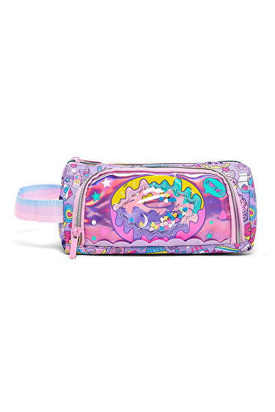 R&B Lilac Unisex Printed Pencil Pouch