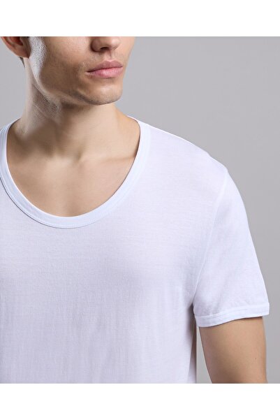 R&B عبوة من 2 سترة سادة بأكمام قصيرة