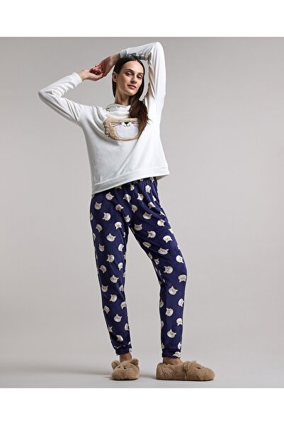 R&B Printed Long Sleeves Pyjama Set