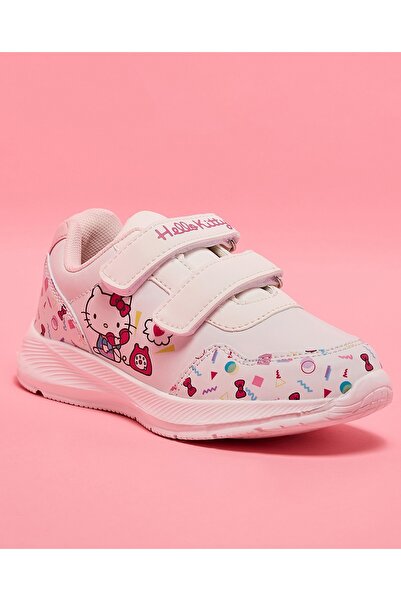 R&B حذاء رياضي بشريط فيلكرو مطبوع عليه هالو كيتي