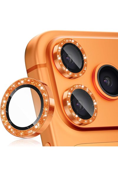 KeepHone iPhone 17 Pro & 17 Pro Max Parlak Maria Simli Kamera Lens Koruma Cam...
