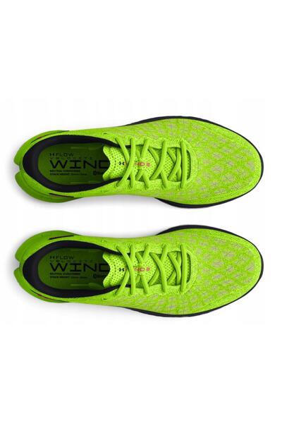 Under Armour Men's Running Shoes Yellow Flow Velociti Wind 2 Size 45.5 EU