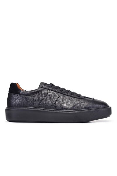 Nevzat Onay Siyah Bağcıklı Erkek Sneaker Ayakkabı