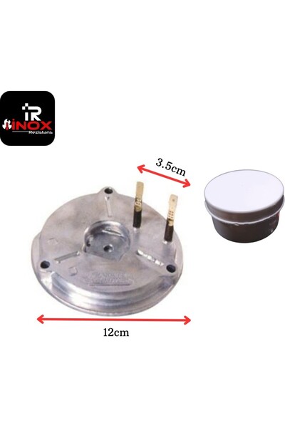 inox rezistans Armağan Döküm Semaver Rezistansı + Isı Transfer Macunu Adet