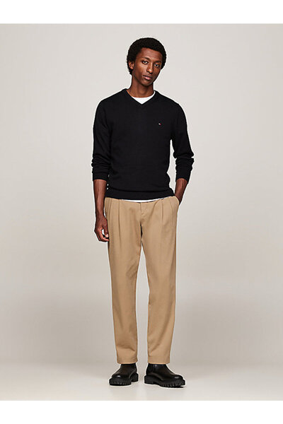 Tommy Hilfiger Men's Pima Org Ctn Cashmere Sweater