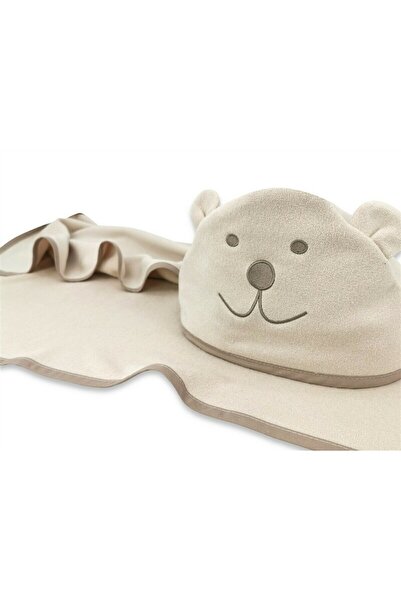 Qmini Prosop cu gluga, Qmini, Mare, Cu broderie si urechi, Dimensiune 100x100...