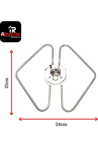 inox rezistans Teknogrand Kelebek Semaver Rezistansı 2200 Watt Adet