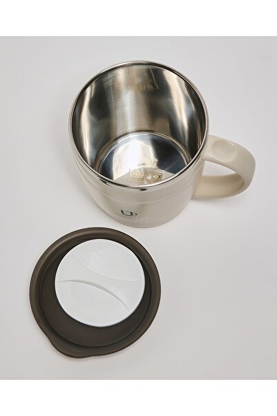 R&B Off White Unisex Printed Coffee Mug - 500ml