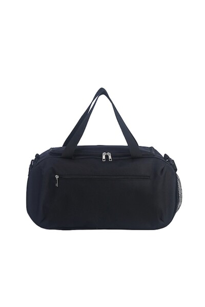 PriStyle Gym & Sports Bag, 50x18x26 cm, Intense Black