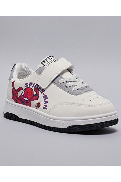 R&B Spider-Man Print Velcro Sneakers