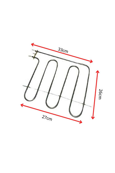 inox rezistans Hamarat Fırın Rezistansı 220 Volt 2000 Watt Adet