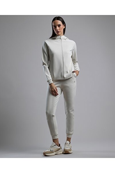 R&B Solid Active Jacket with Zipper Closure