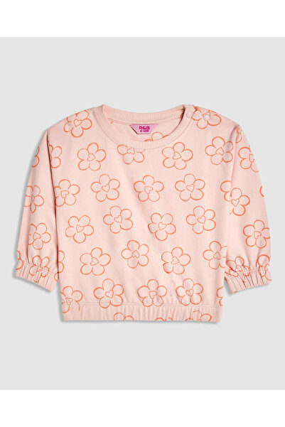 R&B Printed Sweatshirt and Joggers Set