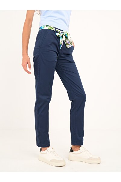 Lee Cooper Women's long pants in solid color with details