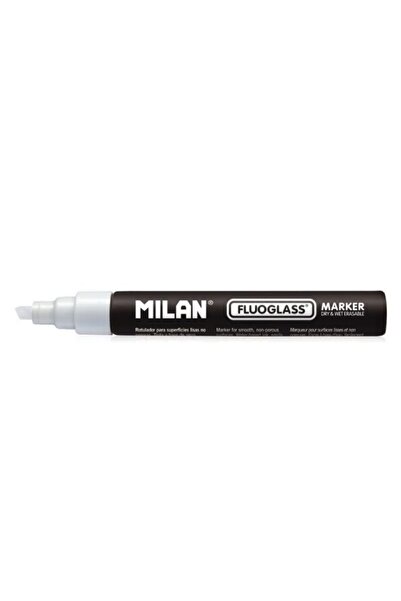 daço Marker pentru sticlă, culoare albă, vârf 2-4 mm, set de 12 bucăți