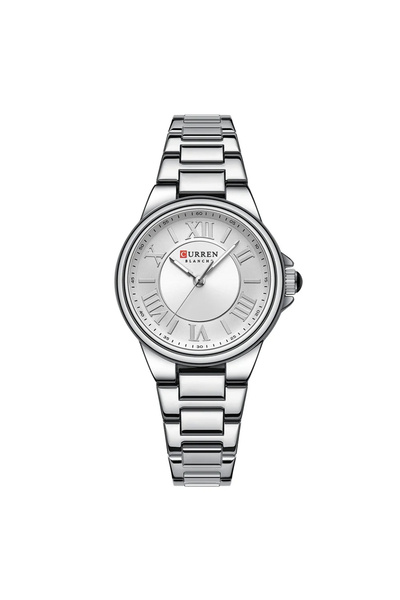 Curren Women's Watch Casual Elegant Fashion Analog Quartz Silver