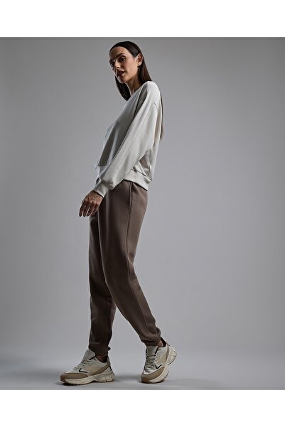 R&B Solid Joggers with Drawstring Waist