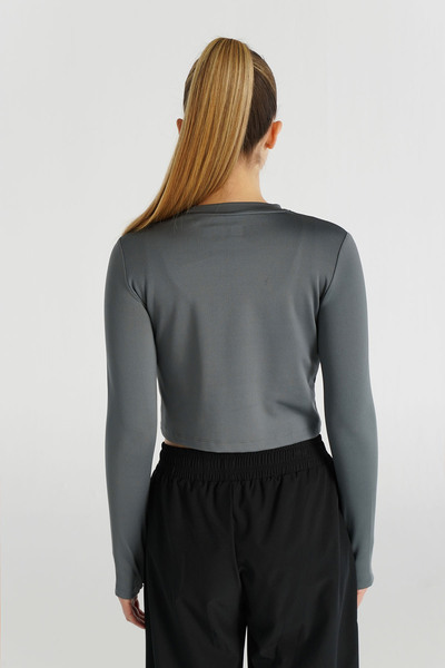 hummel ΜΑΚΡΥΜΑΝΙΚΟ TSHIRT DOLBY CROP