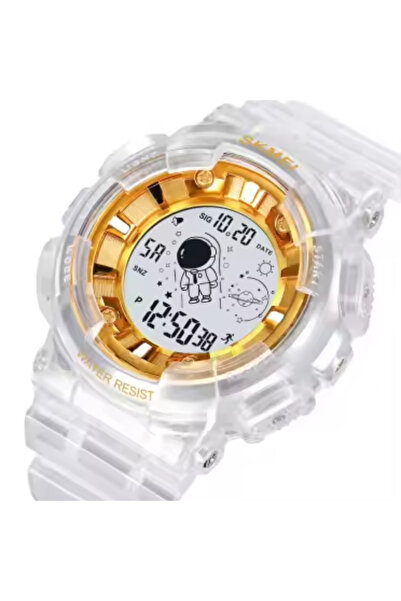 Skmei Men's Wristwatch Military Style Army Casual Digital Fashion Quartz Led White