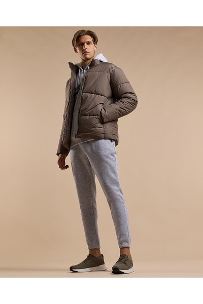 R&B بنطال رياضي سادة مع خصر برباط