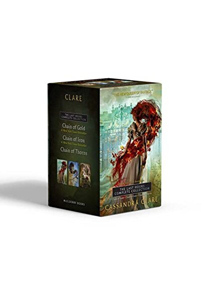 Simon Schuster مجموعة الساعات الأخيرة الكاملة في صندوق سلسلة من الذهب؛ سلسلة ...