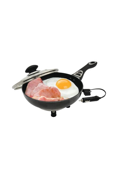 OEM Elektrická panvica s pokrievkou do nákladného auta 20 cm x 4 cm 250 W 24 V