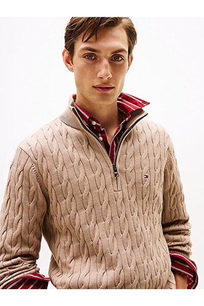 Tommy Hilfiger Men's Classic Cotton Cable Sweater