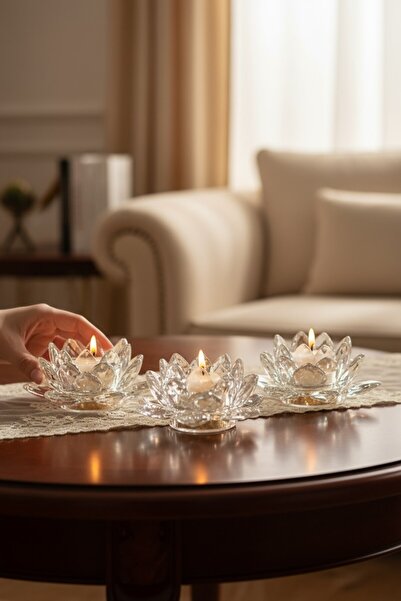 ROY KING KRİSTAL MUMLUK KÜÇÜK