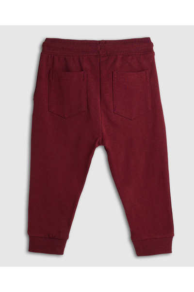 R&B Print Detail Joggers with Drawstring Waist