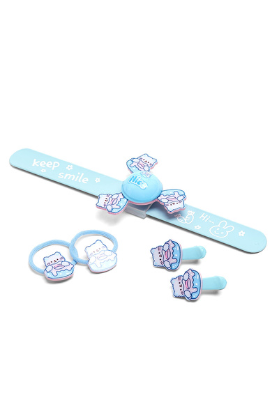 R&B Blue Girl's Blue Girl's Accessory Set