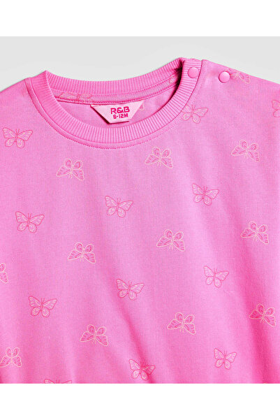 R&B Printed Sweatshirt and Joggers Set