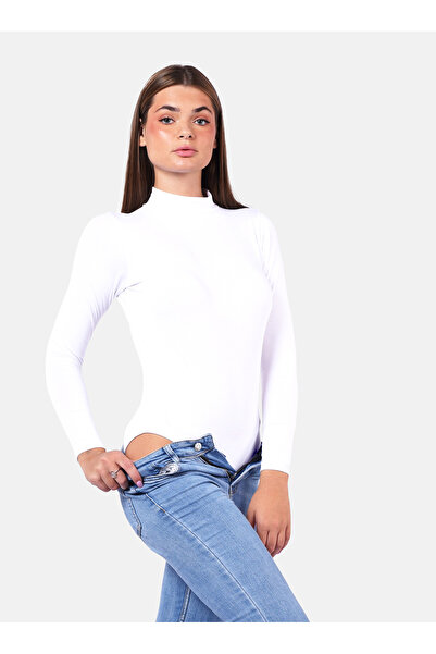 COMODO highneck long sleeve bodysuit egyption cotton 100%