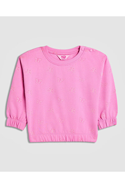 R&B Printed Sweatshirt and Joggers Set