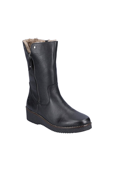 Rieker Casual boots, women, RIEKER, Y4653-00 black, leather 41
