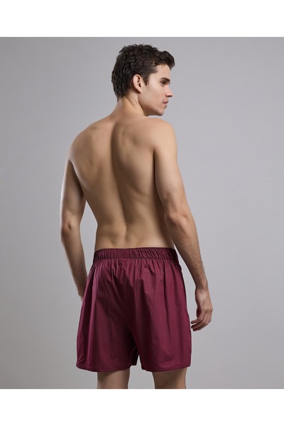 R&B Printed Boxer with Elastic Waist