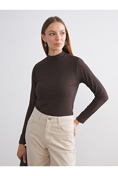 LC Waikiki Lcw Modest Stand Collar Women's Bodysuit